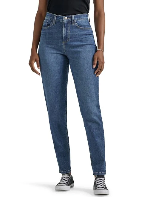 jeans Lee Women's Legendary High Rise Mom Jeans Walmart $19.58