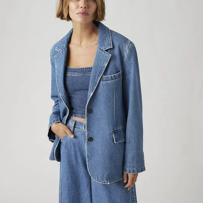 blazer Levi's Women's Stella Relaxed Blazer Levi's $88.98