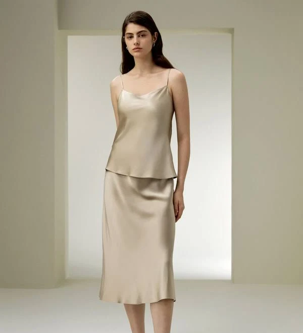 top Lilysilk Women's Double-Faced Silk Charmeuse Camisole LilySilk $109