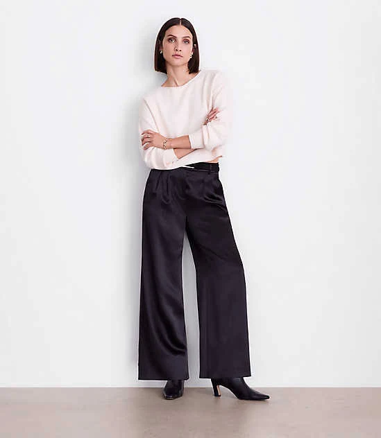 pants Loft Women's Versa Satin Palazzo Pants LOFT $29.7