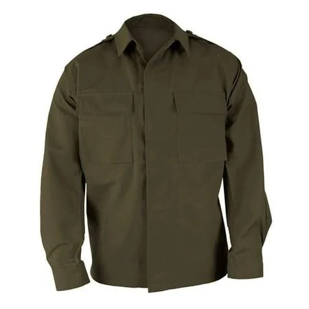 top McGuire Gear Government Contractor Tactical Ripstop Long Sleeve Shirts with Epaulettes, Olive Drab, XLR, Men's, Size: XL Regular, Green Walmart - Mcguire Army Navy $34.99