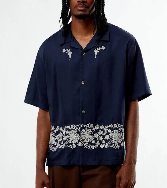top Men's Oversized Remi Camp Shirt PacSun $20.64