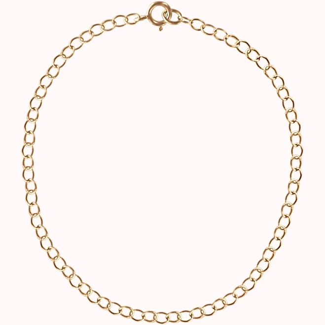 accessory Minimalist Chain Bracelet Waterproof + Hypoallergenic Jewelry 14k Nolia Jewelry $24