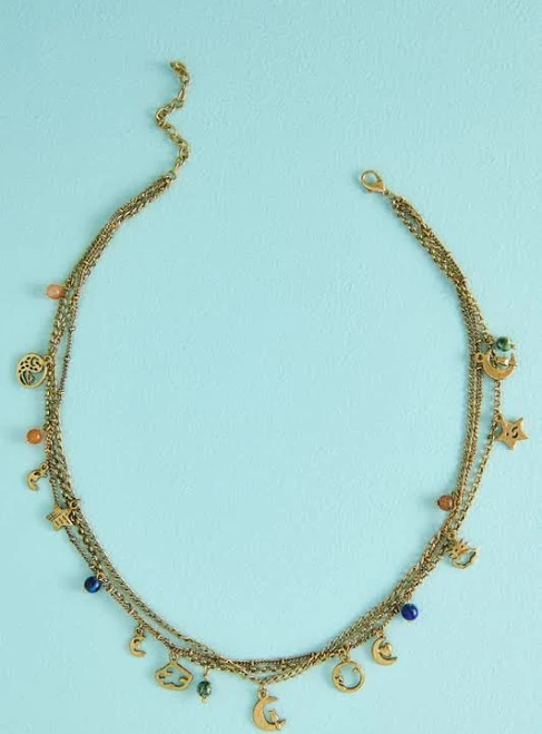 accessory Mystic Moon Jasper Triple Layered Necklace Earthbound Trading Company $8.97