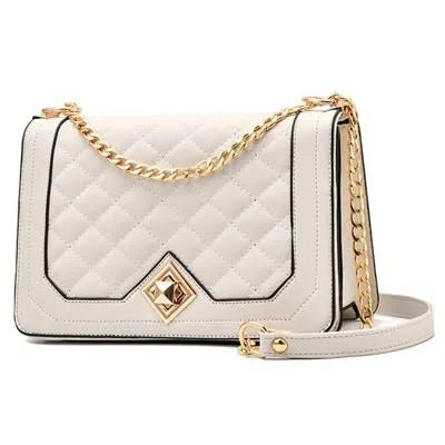 bag Narway Quilted PU Leather Shoulder Bag with Gold Chain Strap Target $57.99