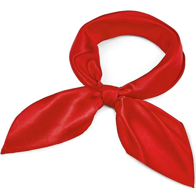 accessory Neck Scarf Red Satin Head Scarf Elegant Red Satin Square Scarf Silky Shawl, Neckerchief Head Wrap For Women Casual Attire, Travel, And Fashion Kohl's $23.96