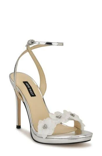 shoes Nine West Women's Lovely Stiletto Ankle Strap Sandals Nordstrom Rack $59.97