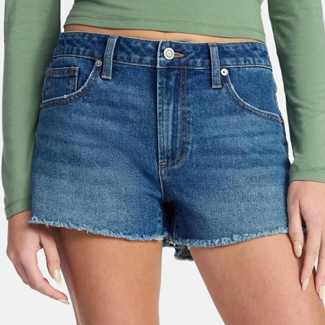 shorts No Boundaries Women's Mid-Rise 3