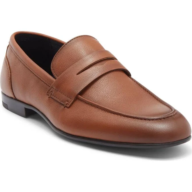 shoes NORDSTROM RACK Sullivan Penny Loafer in Brown Leather at Nordstrom Rack, Size 8 Nordstrom Rack $69.97