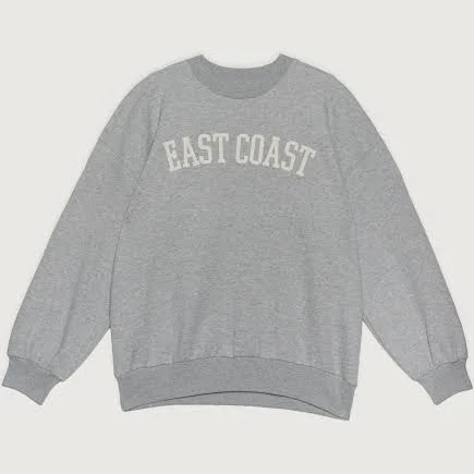 top Oversized Graphic Sweatshirt OAK + FORT Oak and Fort US $48
