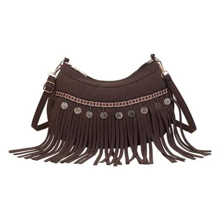 bag Quemer Retro Fringe Hobo Bag Walmart - QueMer $14.23