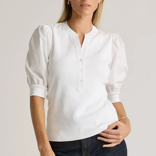 top Quince Women's Cotton Puff Sleeve Top Quince $39.9