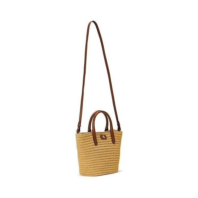 bag Ralph Lauren Women's Brie Medium Straw Tote Bag Zappos.com $225