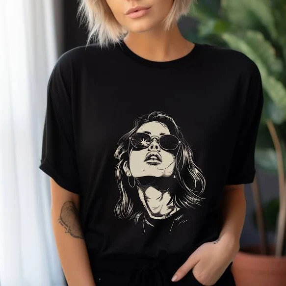 top Retro Grunge Minimalist Art Tee Etsy - Seller $19.88
