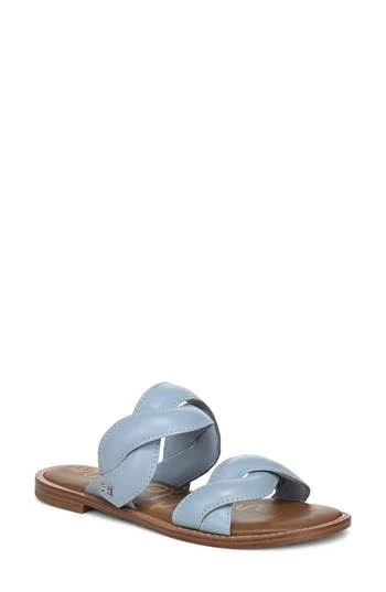 shoes Sam Edelman Hellen Double Banded Leather Slide Sandals Nordstrom Rack $49.97