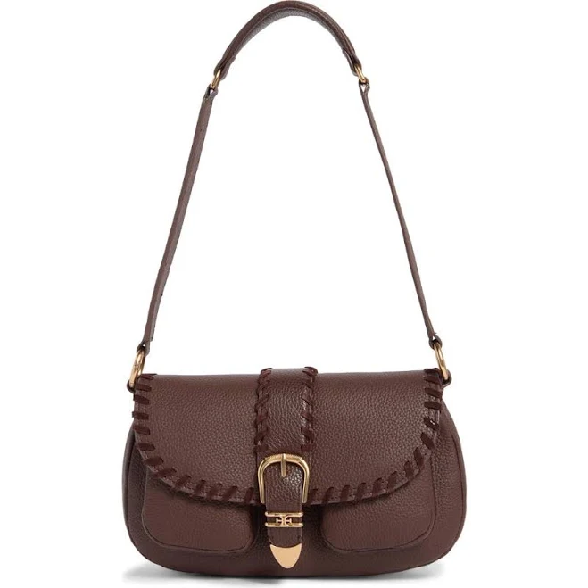 bag Sam Edelman Rue Medium Pebble Leather Shoulder Bag Nordstrom Rack $99.97