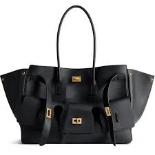 bag Sleek Leather Tote with Gold Hardware eBay $145.99