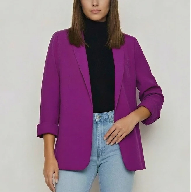 blazer Solid Vertigo Blazer New York & Company $44.99