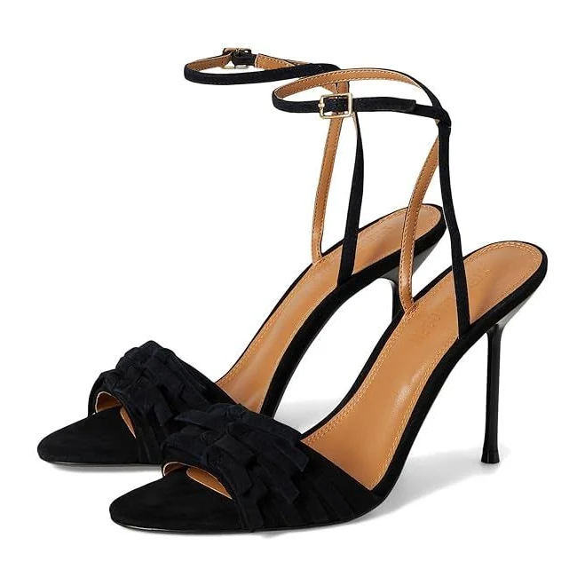 shoes Steve Madden Women's Porsha Suede Ankle Strap Sandals Zappos.com $87.27