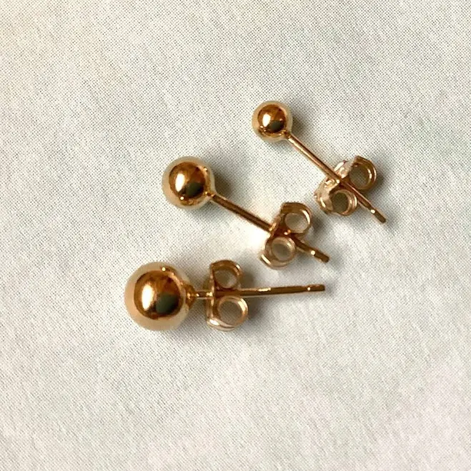 accessory Tiny Dot Stud Earrings Etsy - Seller $14.99