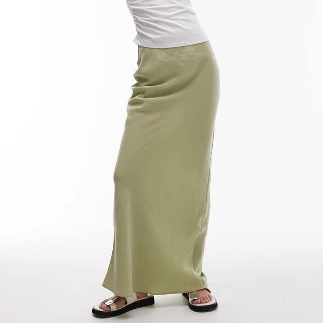 skirt Topshop Bias Cut Maxi Skirt ASOS $58.5