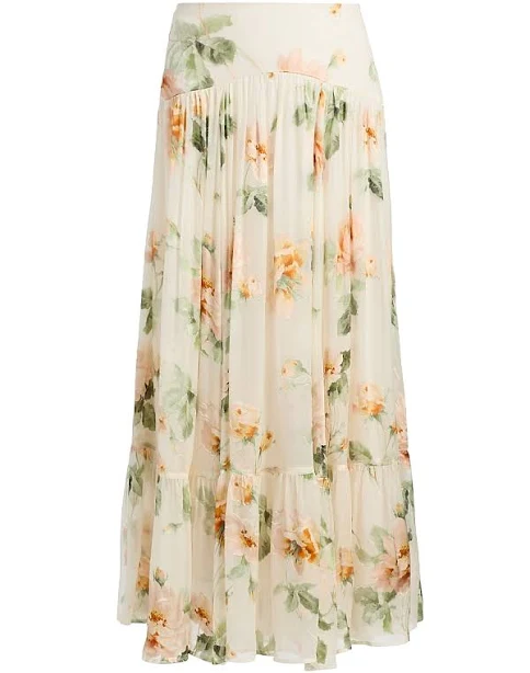 skirt Zimmermann Women's Carousel Burnout Floral Maxi Skirt Saks Fifth Avenue $1150