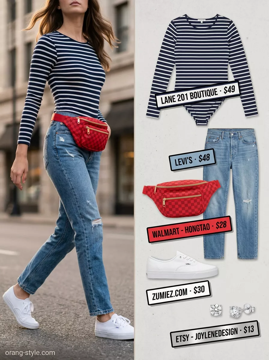 casual summer bodysuit outfits for women 2026 outfit idea - fashion styling inspiration