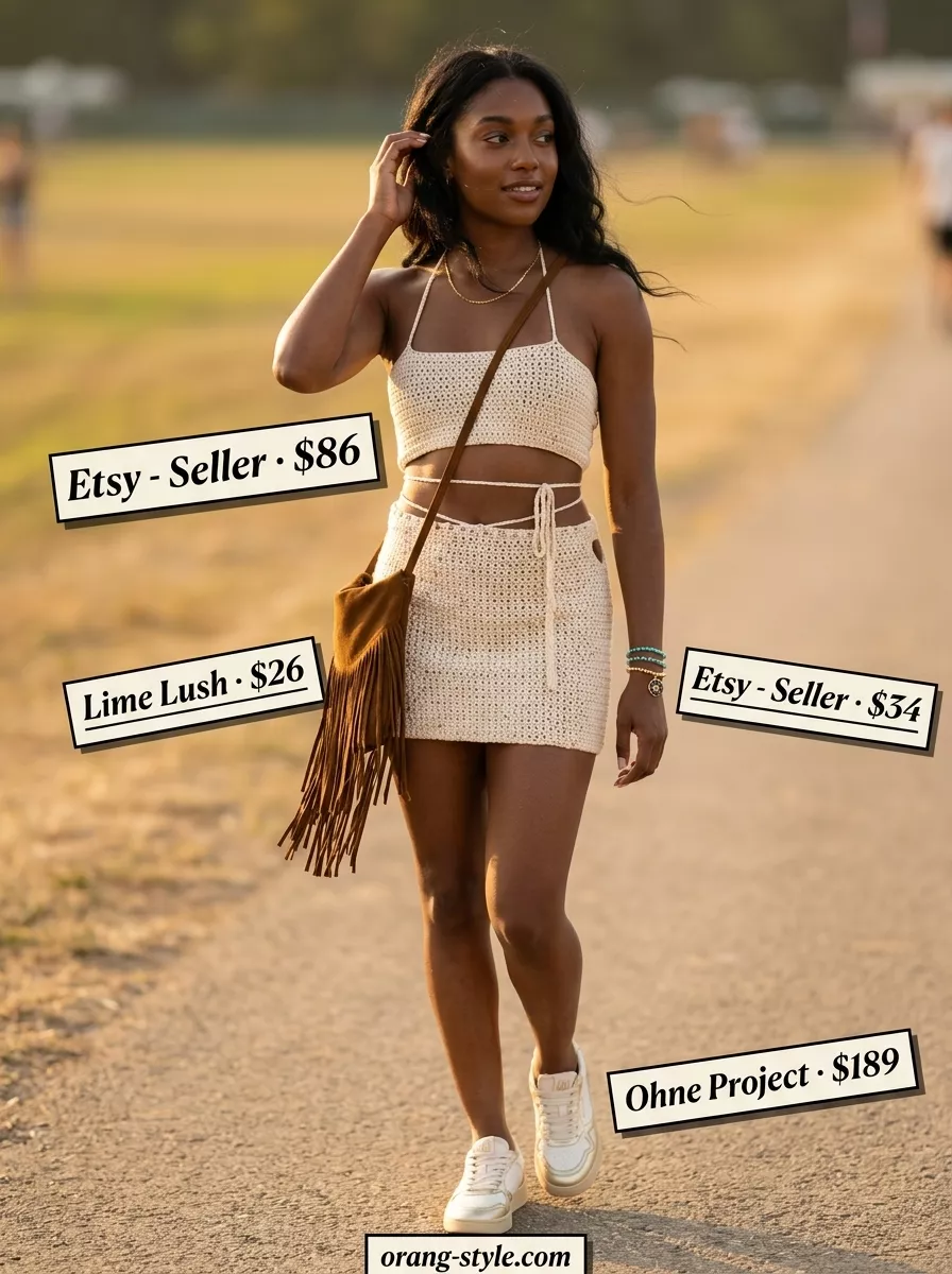 platform Y2K summer outfits for women 2026 outfit idea - fashion styling inspiration