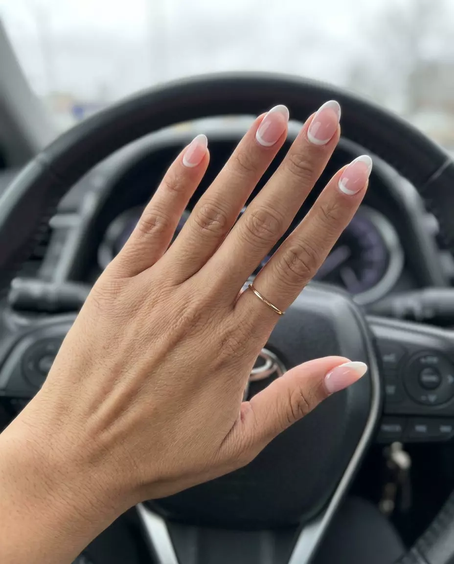 Pale Yellow Sheer Dots | Casual Summer Nails 2026 Pale Yellow Sheer Dots: Whimsical short acrylic nails with sheer pale yellow and white dots for casual summer days. Simple summer acrylic nail designs 2026.