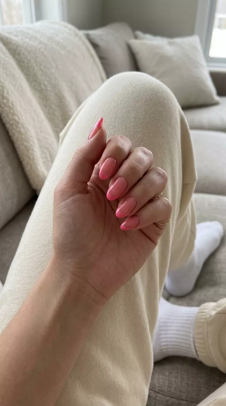 Watermelon Slice French Tips Nails 2026 Watermelon Slice French Tips nails for summer inspired nails 2026. Playful and refreshing vacation style.