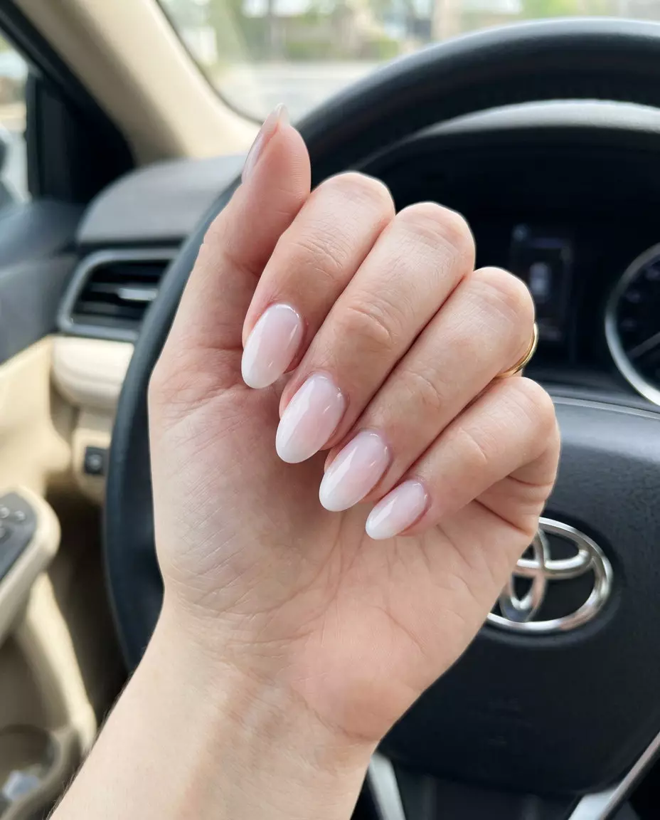 Jelly Pink Milk Bath Nails 2026: Feminine Glow Jelly pink milk bath nails for trending summer nails 2026, perfect for romantic occasions and date nights.